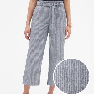 New Banana Republic Avery blue stripped pants